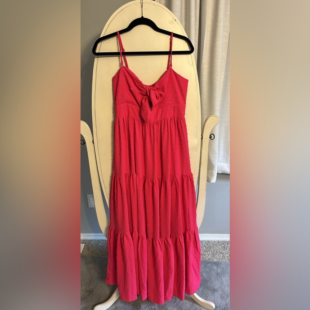 NEW long pink dress
